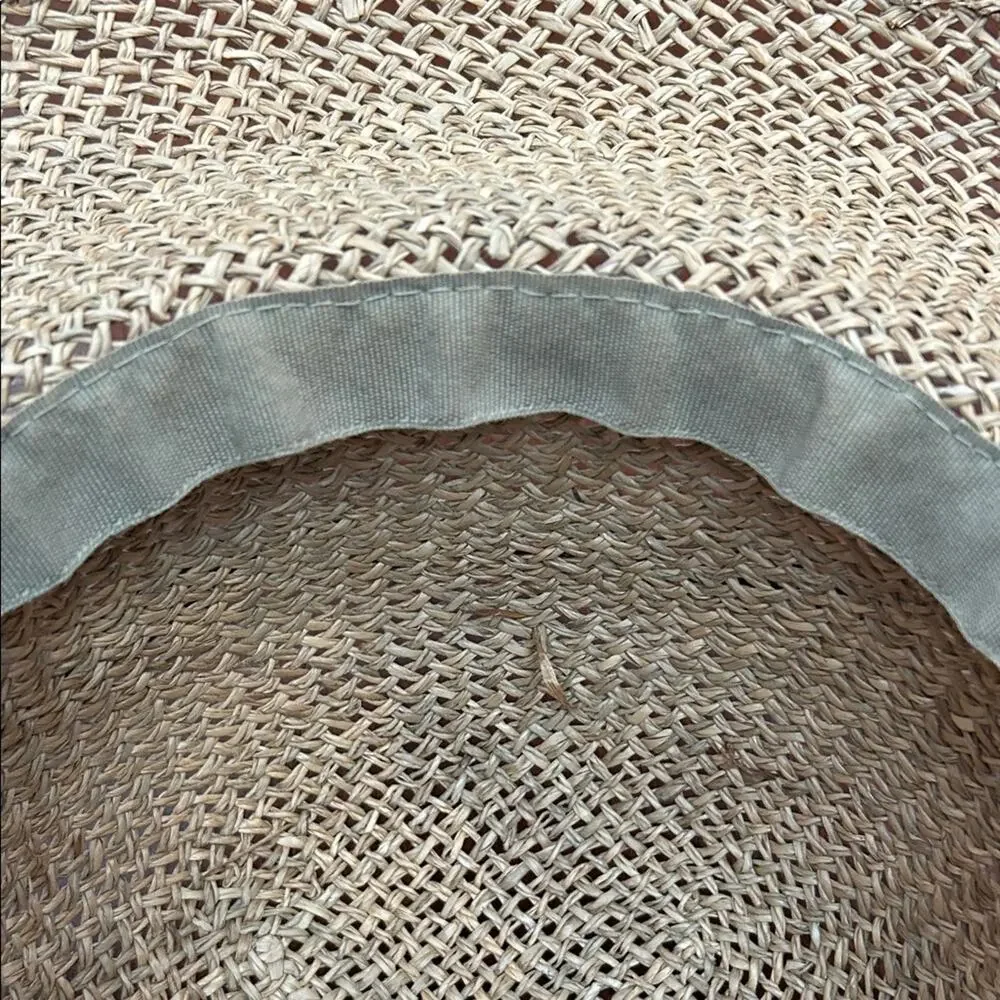 Vintage Cottagecore Straw Hat with Floral Detail - Picture 15 of 16